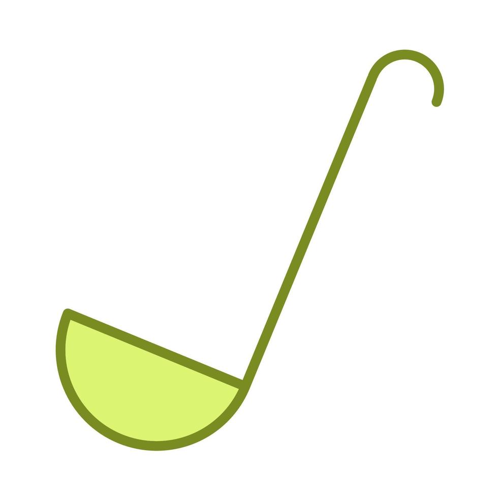 pollepel soep icoon, geschikt voor een breed reeks van digitaal creatief projecten. vector