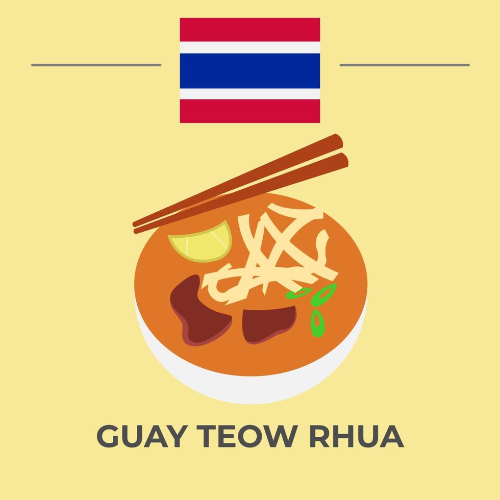 guay teow rhua vector