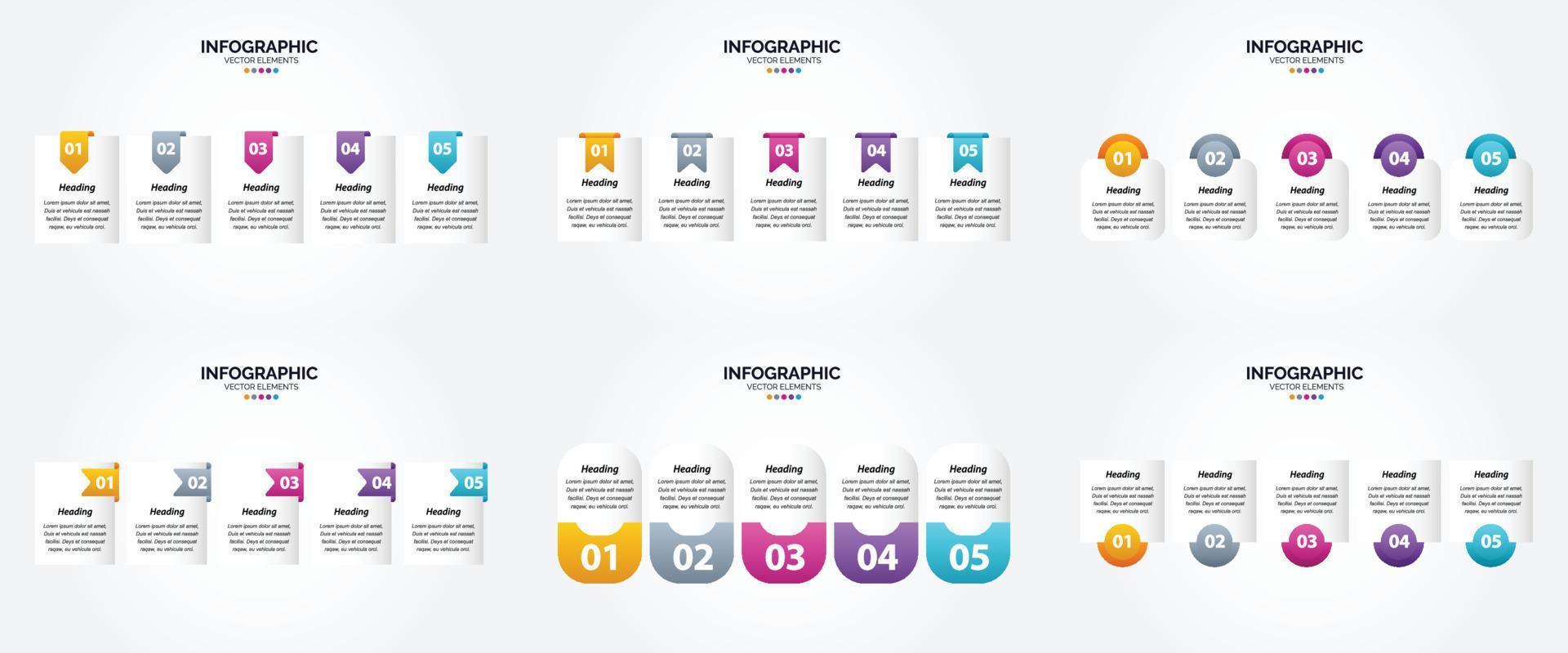 vector illustratie infographics vlak ontwerp reeks voor reclame brochure folder en tijdschrift