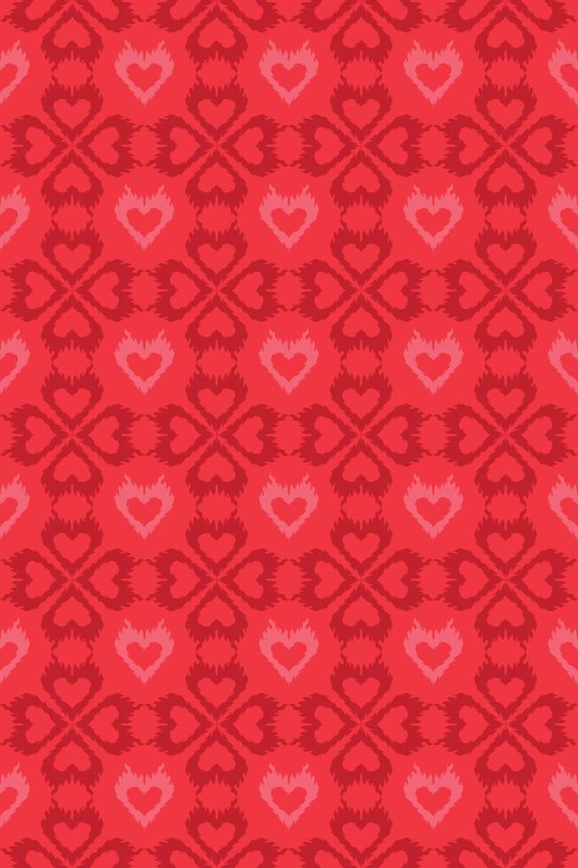 naadloos liefde patroon achtergrond vector ontwerp, herhalen hart patroon kan worden gebruik voor achtergrond behoeften.