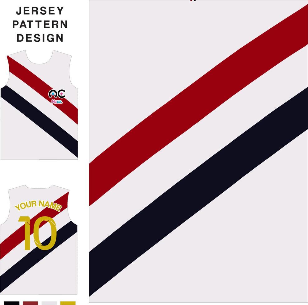 schuine streep Portugal Jersey concept vector Jersey patroon sjabloon voor het drukken of sublimatie sport- uniformen Amerikaans voetbal volleybal basketbal e-sport wielersport en visvangst vrij vector