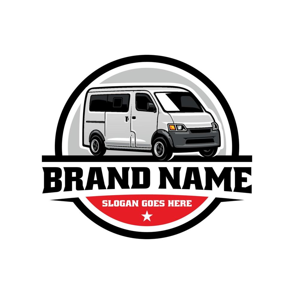 van auto illustratie logo vector