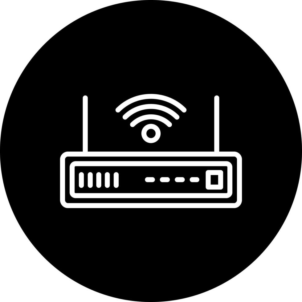 router vector pictogram