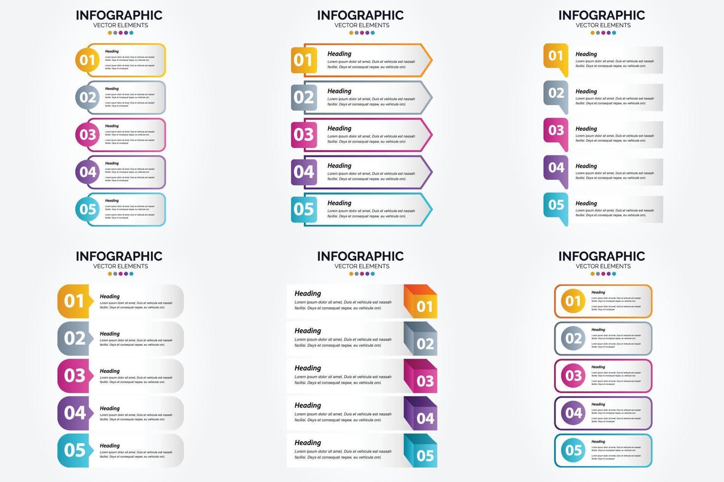 gebruik deze reeks van vector infographics voor reclame in een brochure. folder. of tijdschrift.