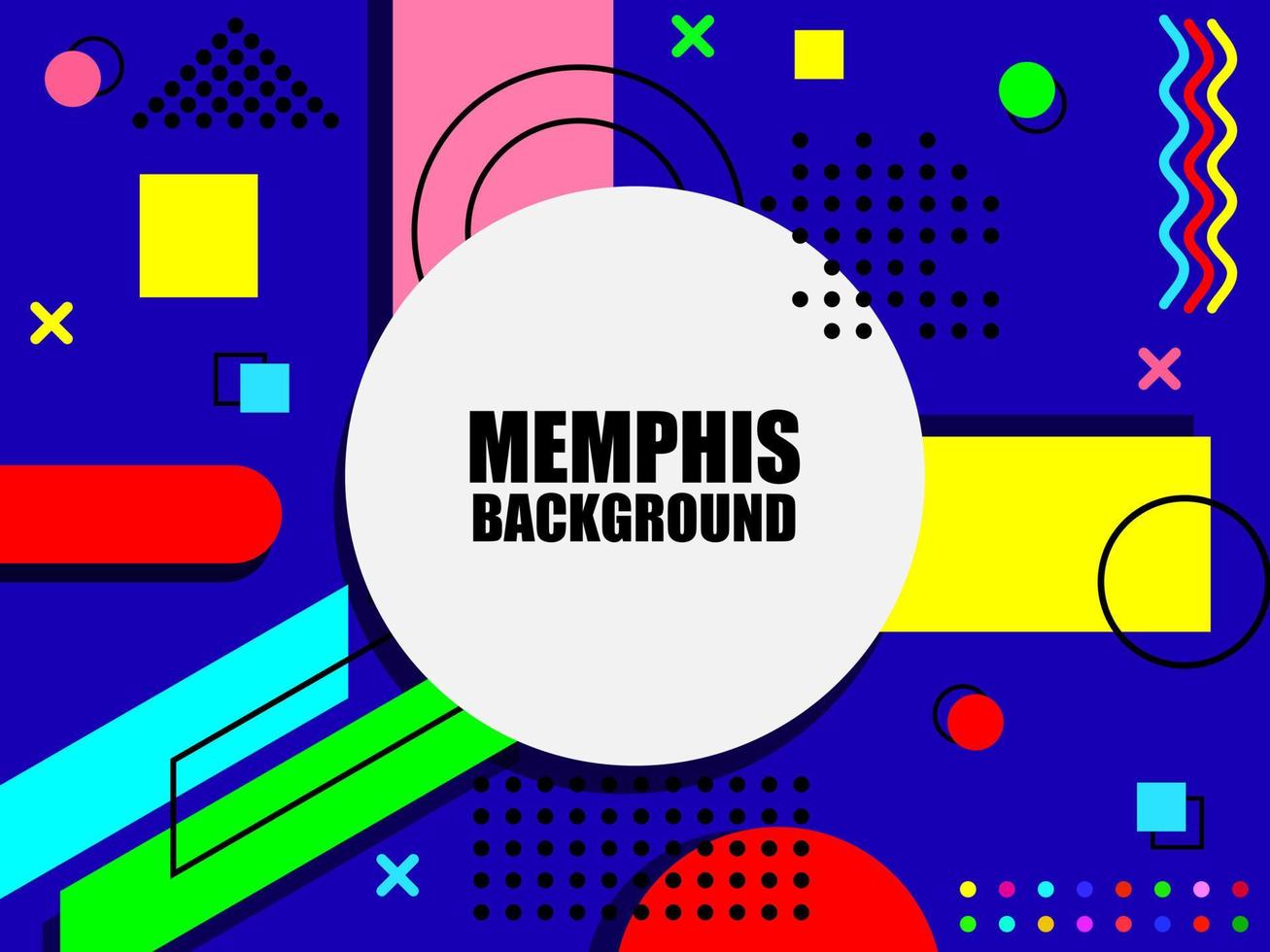 abstract geometrie achtergrond met Memphis ontwerp element. modern behang voor presentatie. vector