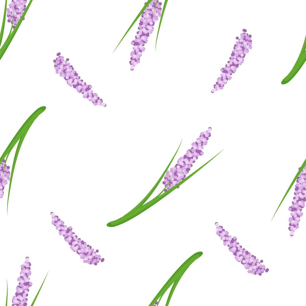 lila bloemen patroon vector