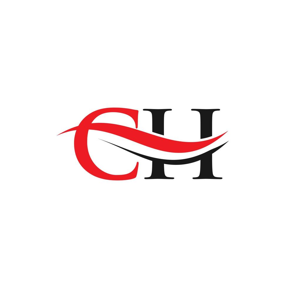 modern ch logo ontwerp voor bedrijf en bedrijf identiteit. creatief ch brief met luxe concept. vector