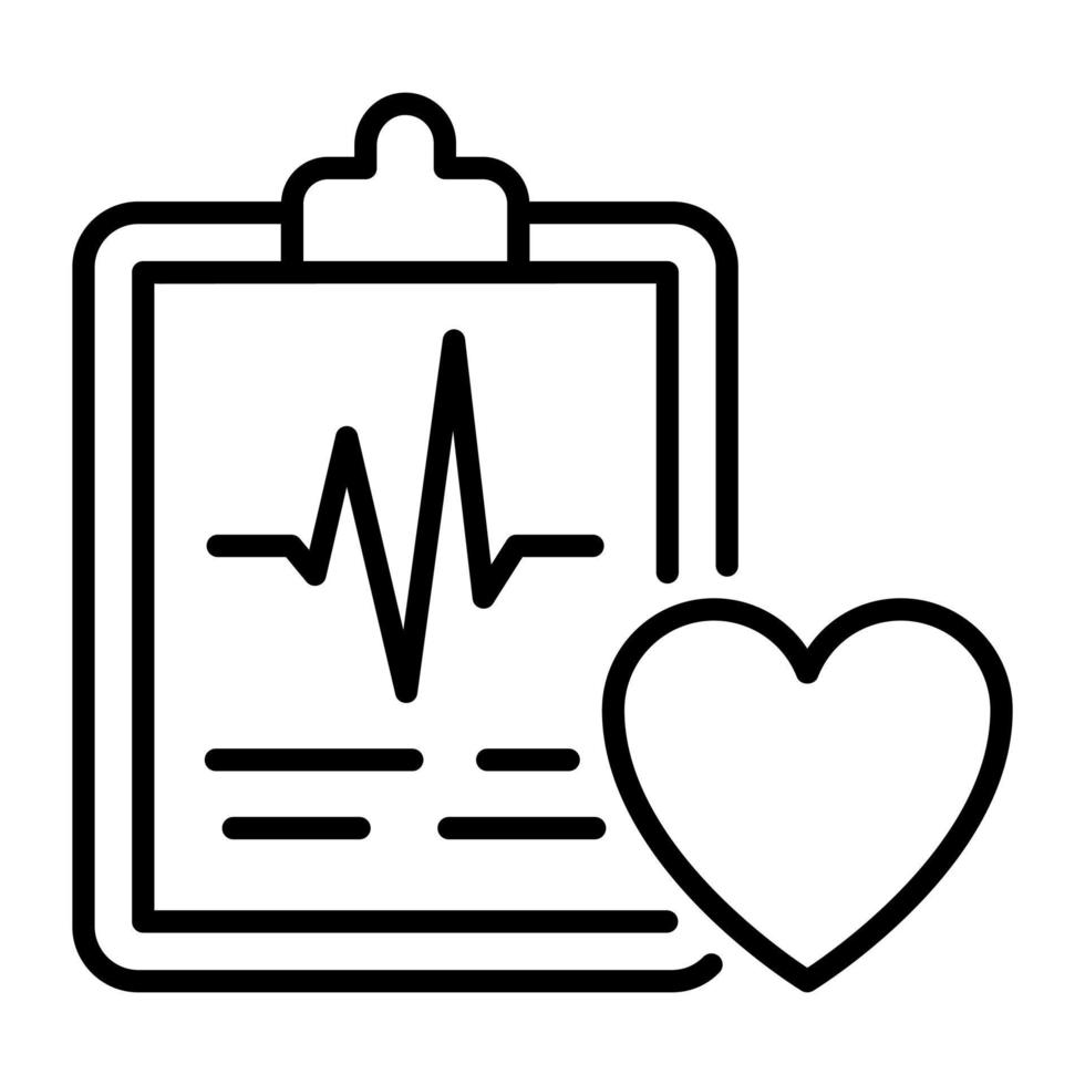 modieus vector icoon van Gezondheid rapport, bewerkbare icoon in modern stijl