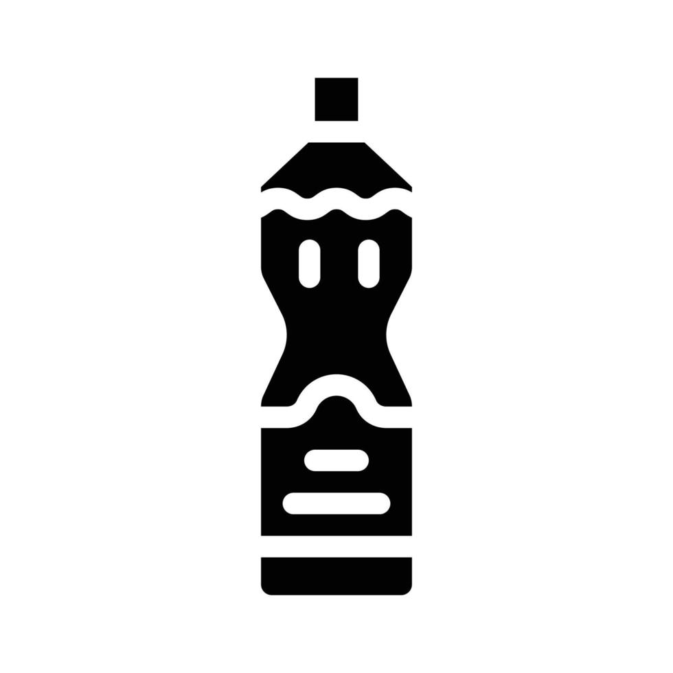 olijf- olie fles glyph icoon vector illustratie