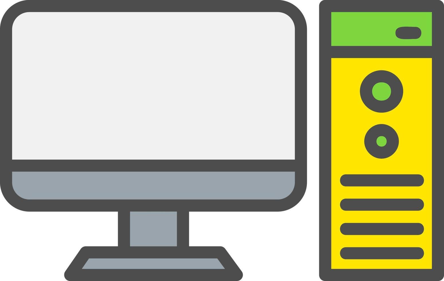 computer vector pictogram