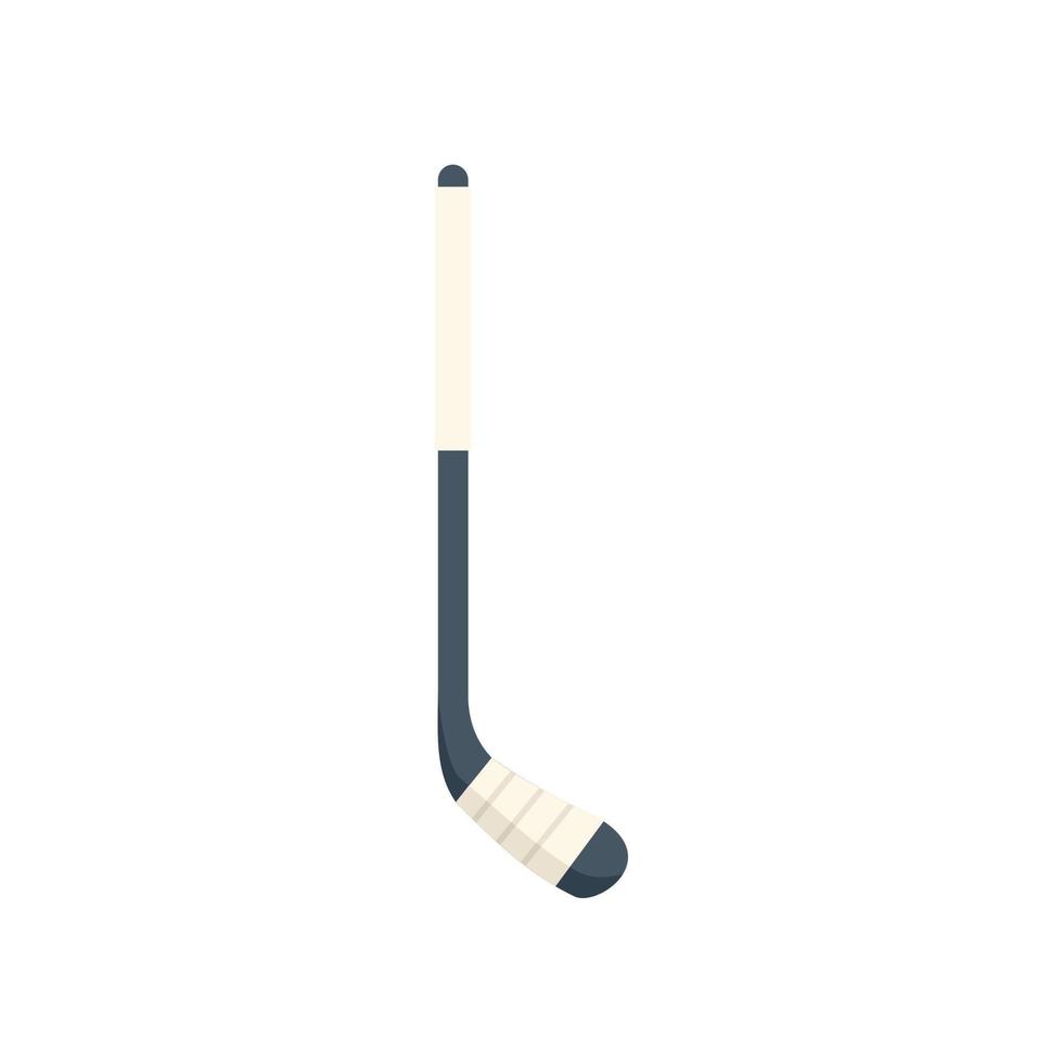 hockey stok icoon vlak vector. actief sport vector