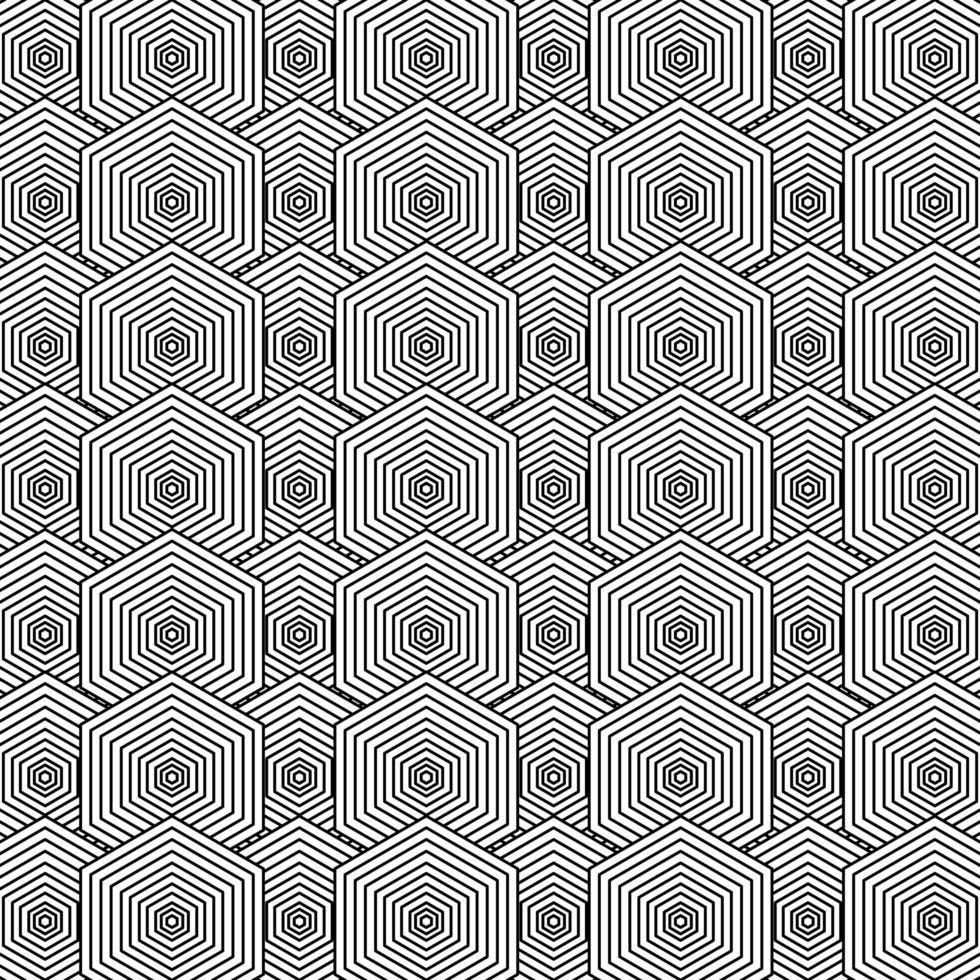 naadloos geometrisch patroon, bewerkbaar geometrisch patroon voor achtergronden vector