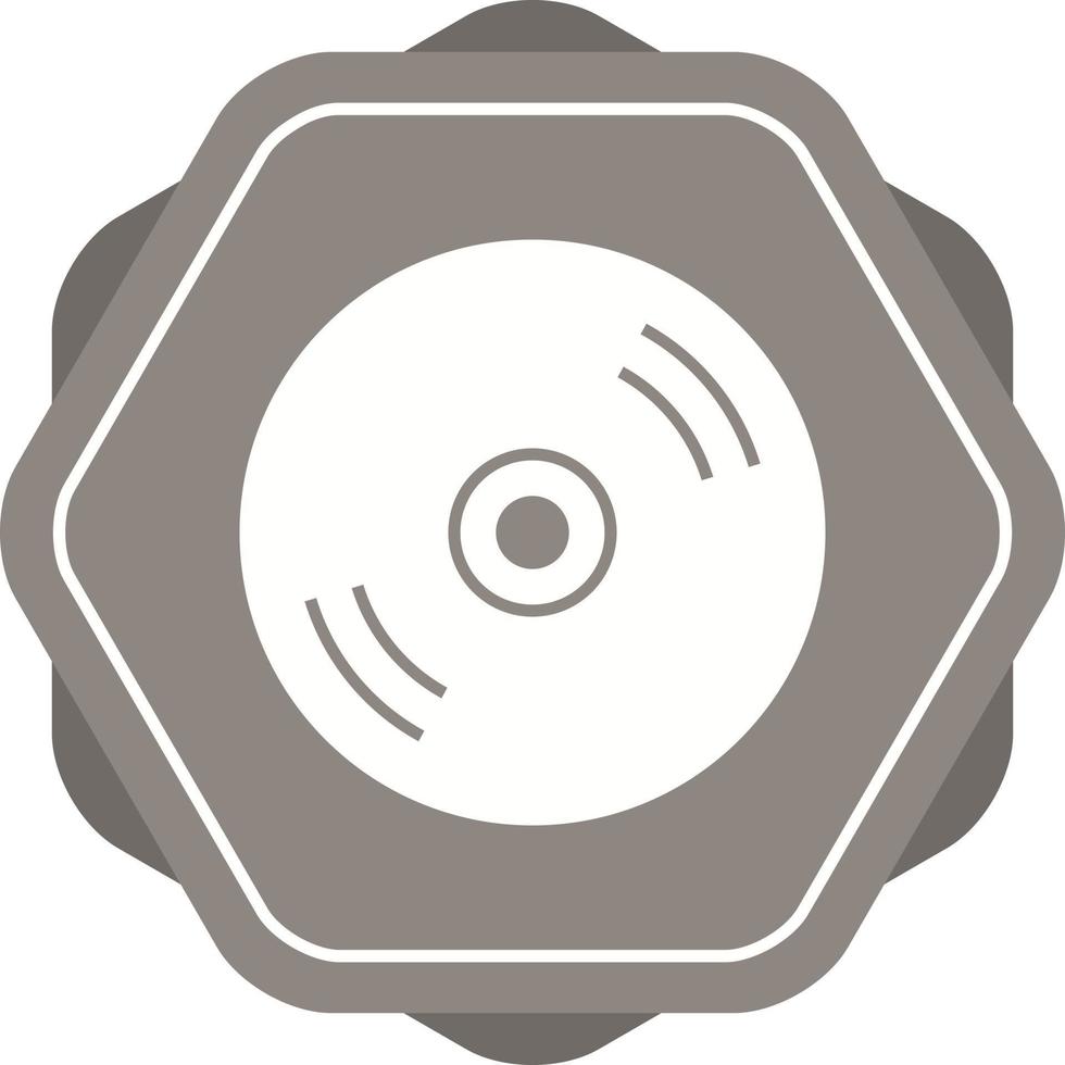 mooi CD glyph vector icoon