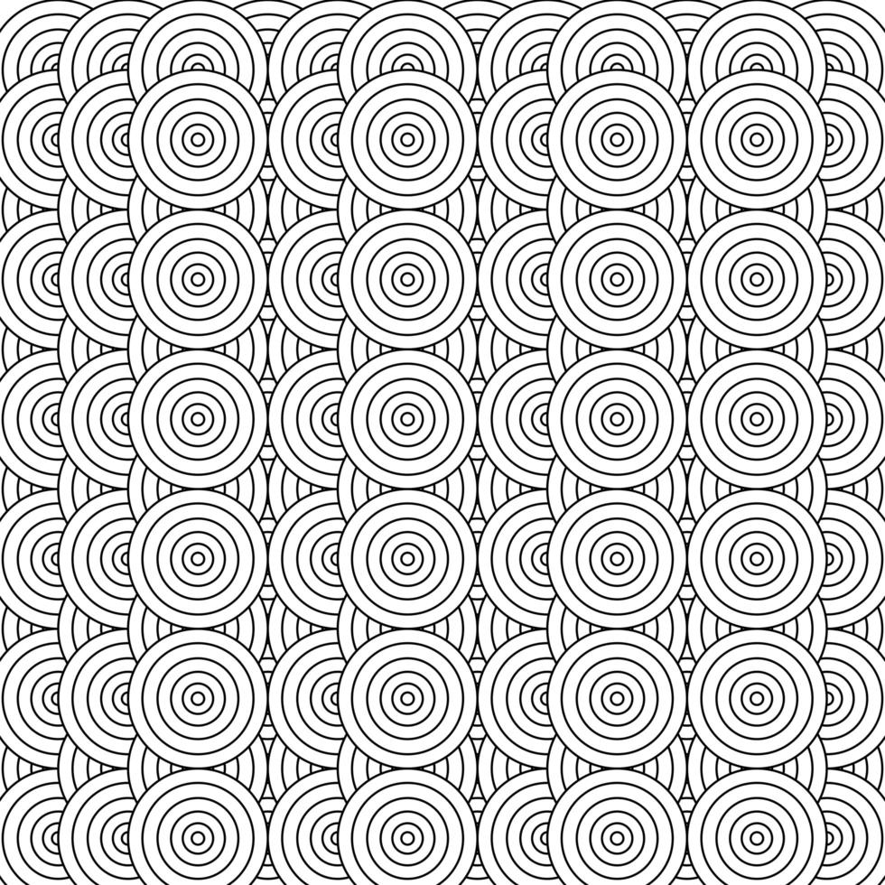 naadloos geometrisch patroon, bewerkbaar geometrisch patroon voor achtergronden vector