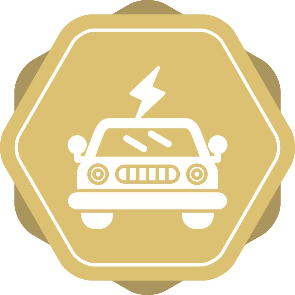 elektrische auto vector icon