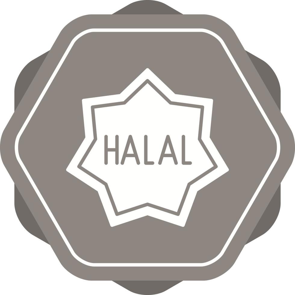 halal vector icoon