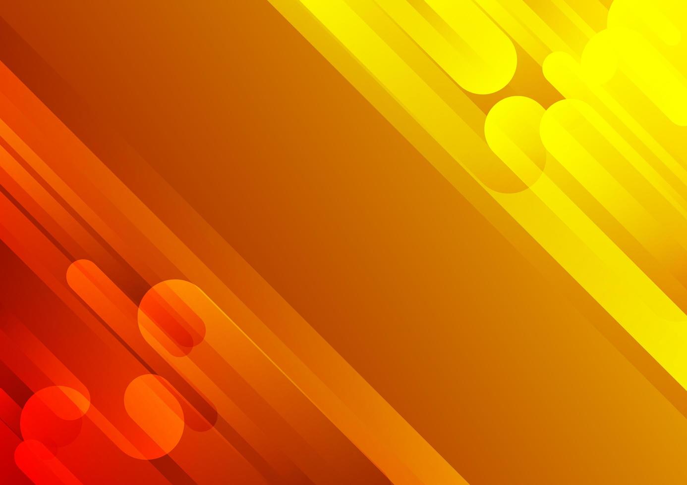 abstracte moderne stijl rode en gele diagonaal vector