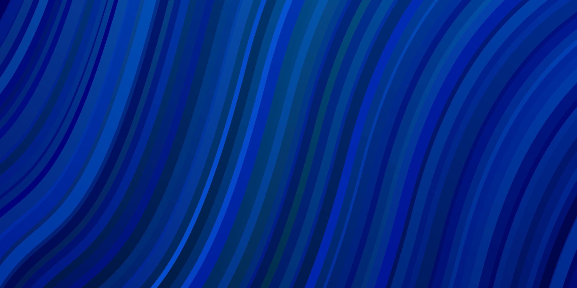 donkerblauw sjabloon met lijnen. vector