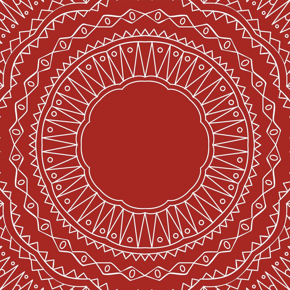 bloem mandala achtergrond. vector