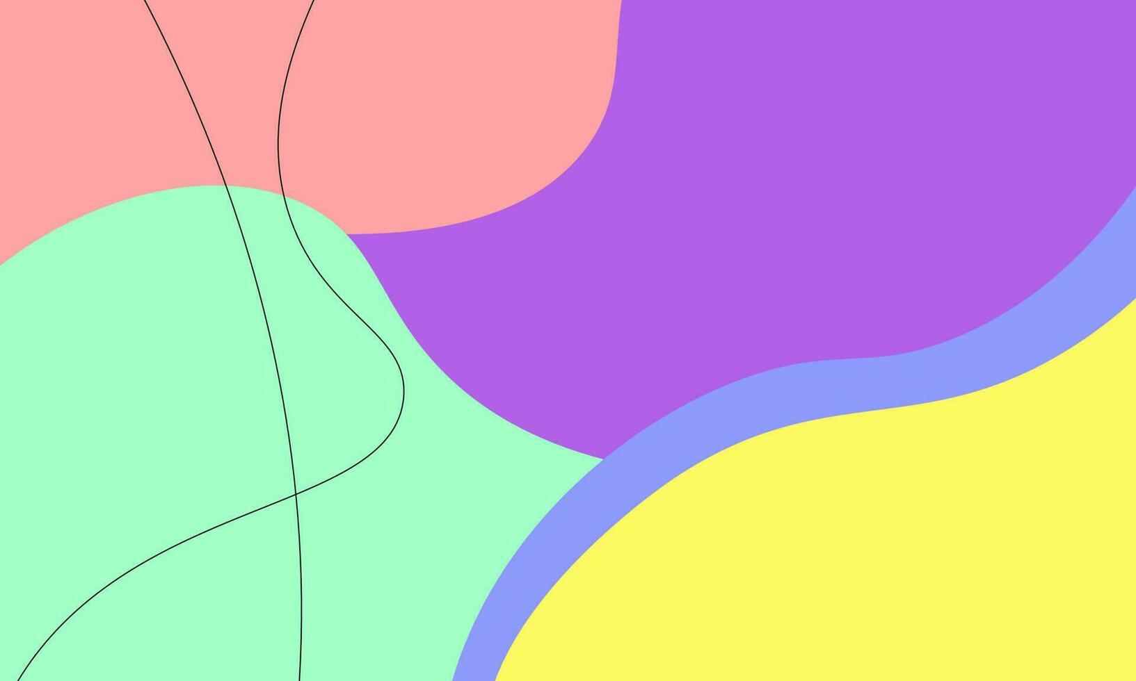 mooi vector abstract achtergrond met pastel kleuren voor Pasen dag