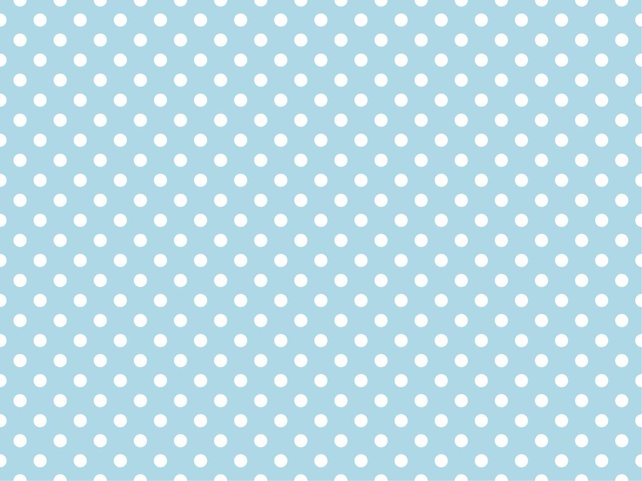 wit polka dots over- licht blauw achtergrond vector