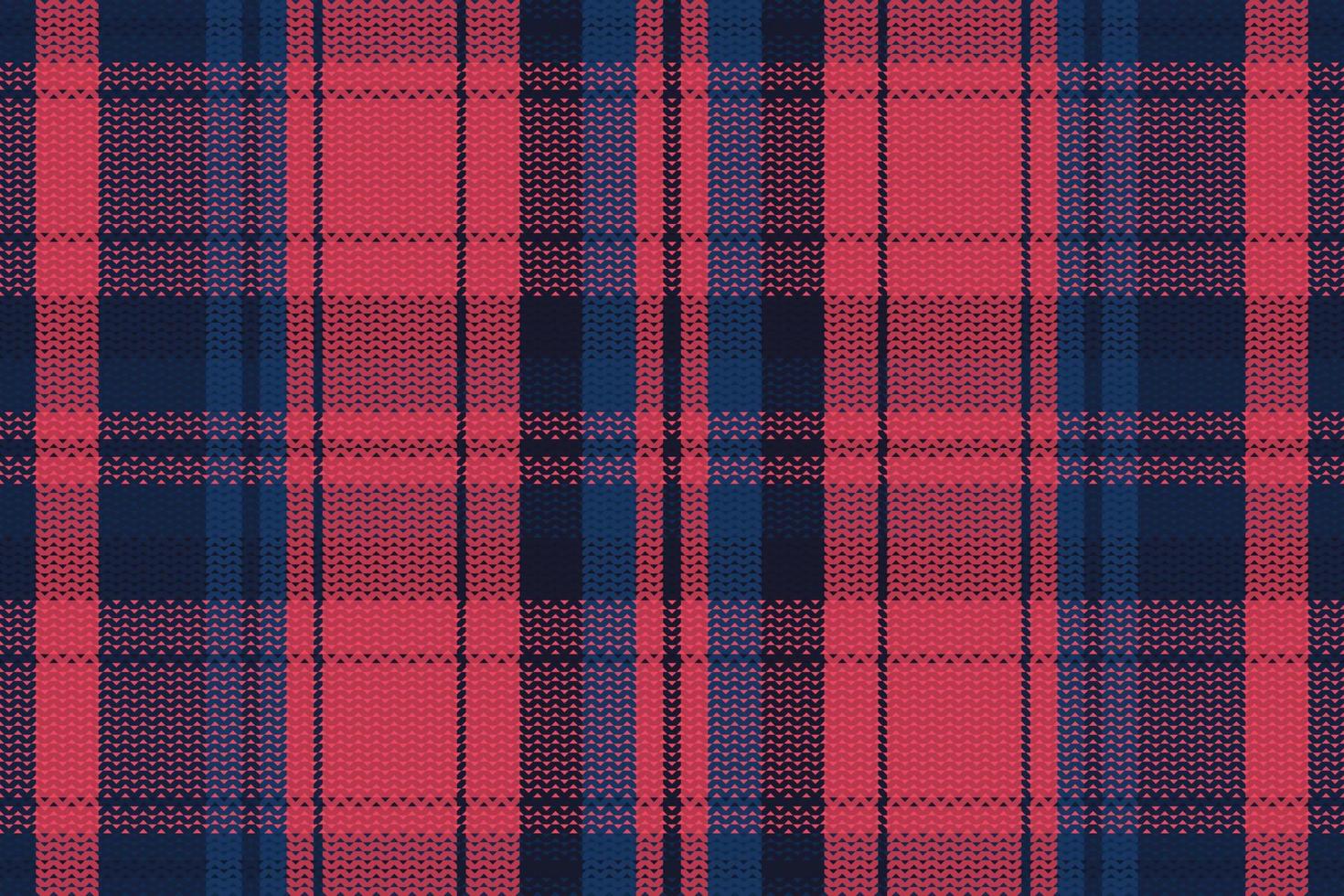 Schotse ruit plaid patroon met donker kleur. vector