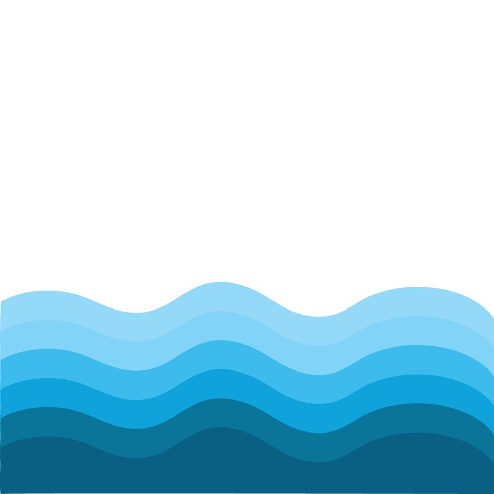 abstracte water golf ontwerp achtergrond vector