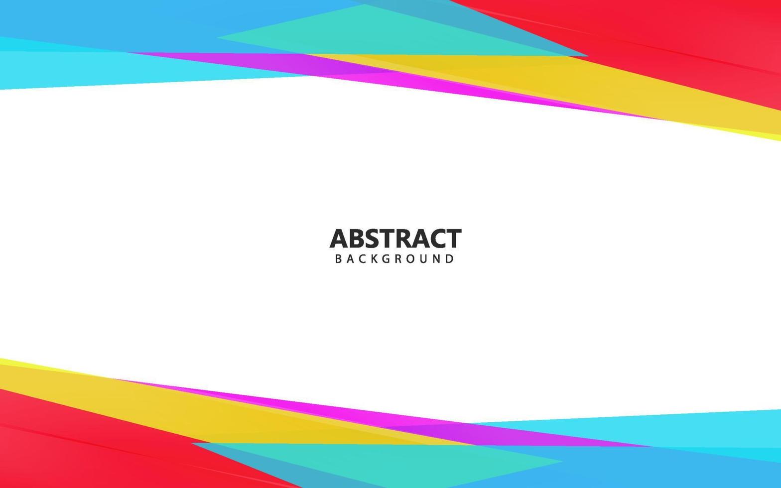 abstract meetkundig kleurrijk achtergrond vector