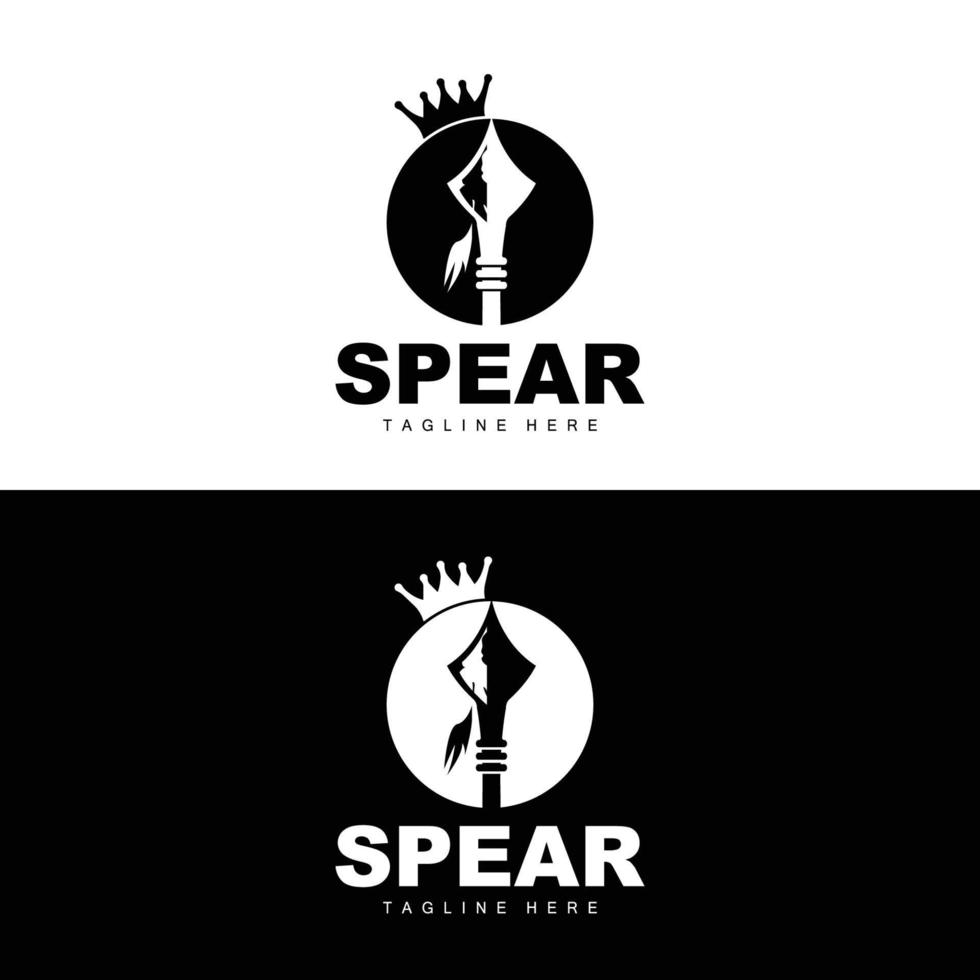 speer logo, lang reeks het werpen wapen doelwit icoon ontwerp, Product en bedrijf merk icoon illustratie vector