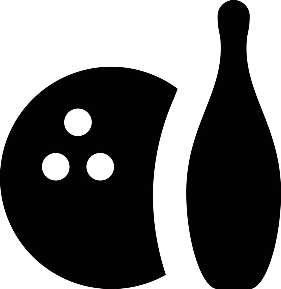 bowling steeg illustratie vector