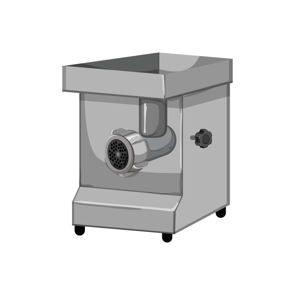 elektrisch vlees Slijper tekenfilm vector illustratie