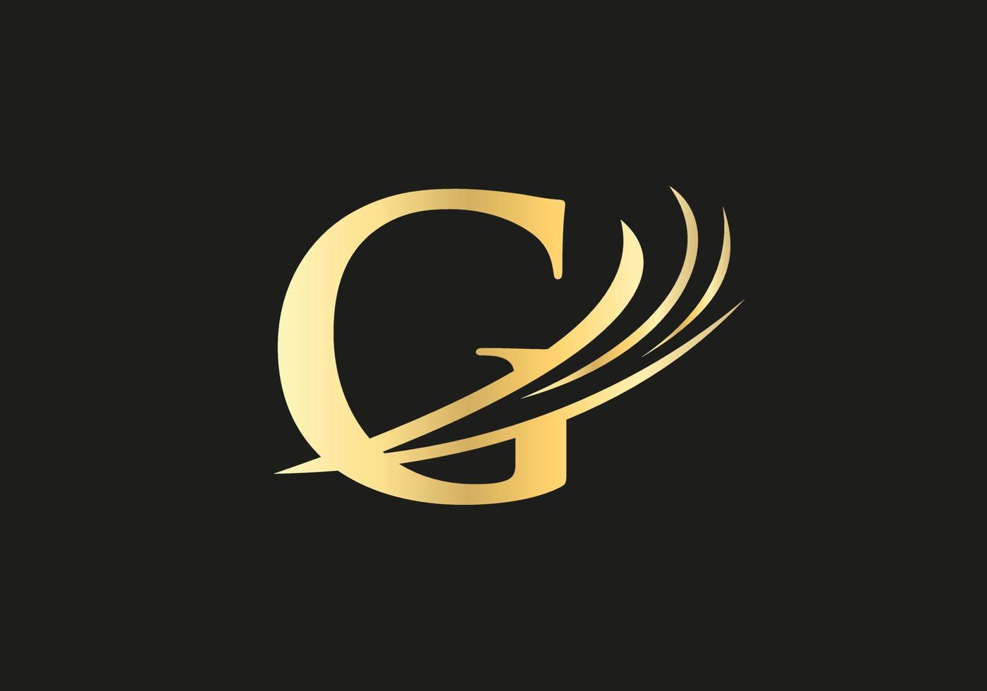 monogram g logo ontwerp vector sjabloon