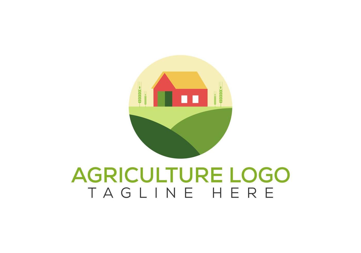 landbouw logo ontwerp. landbouw teken, landbouw logotype vector sjabloon