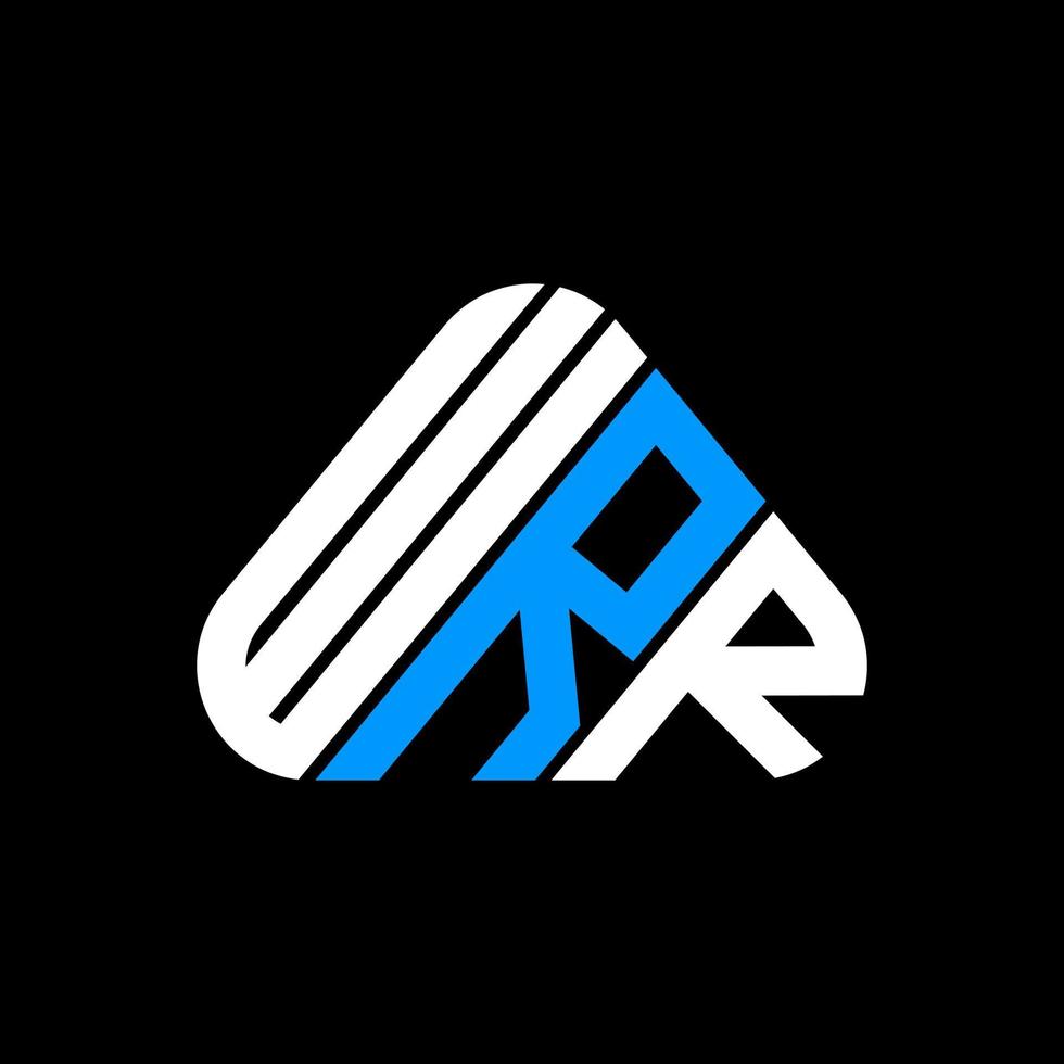 wrr brief logo creatief ontwerp met vector grafisch, wrr gemakkelijk en modern logo.