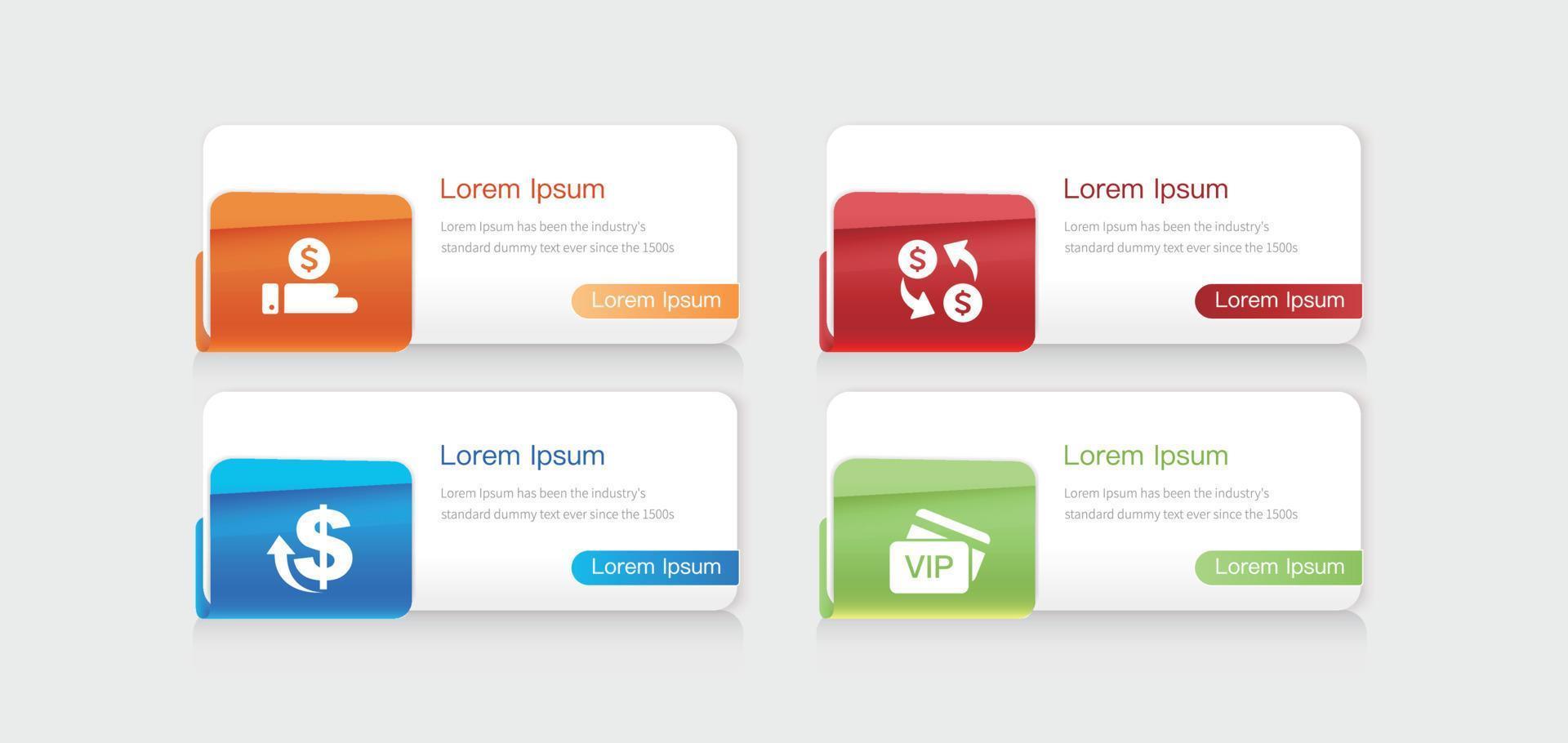 vector infographic stromen tabel sjabloon met pictogrammen en 4 opties of stappen