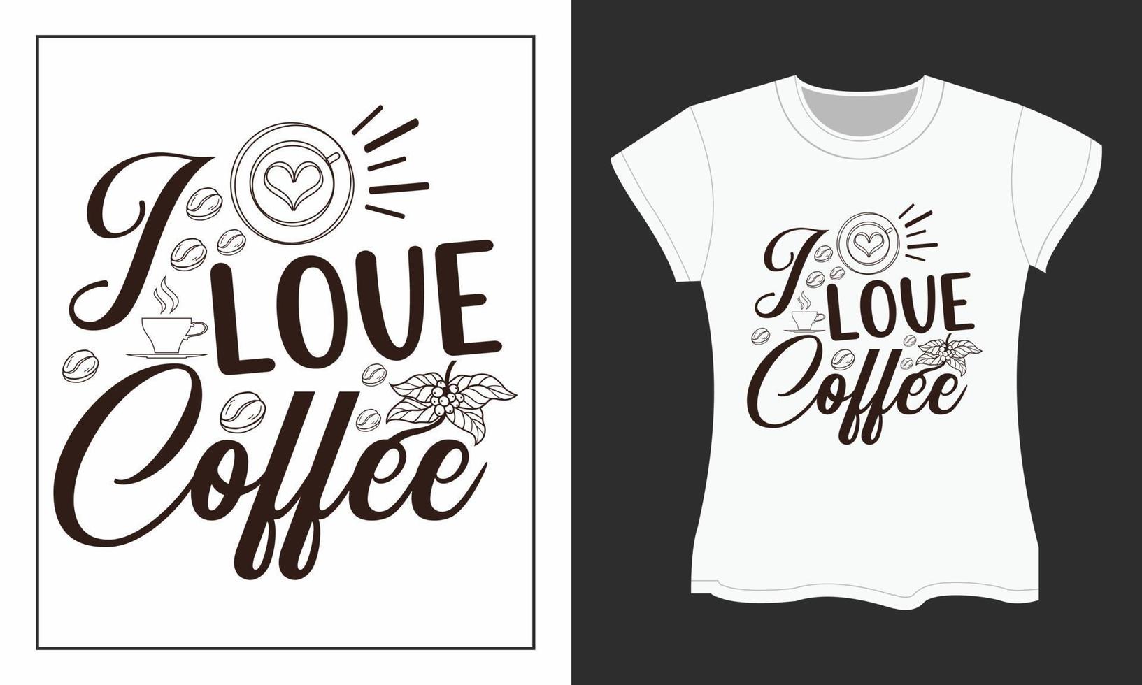 koffie SVG besnoeiing bestanden ontwerp. koffie SVG t-shirt ontwerp. koffie t-shirt ontwerp. vector