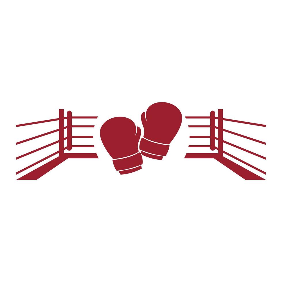 boksen logo icoon ontwerp vector