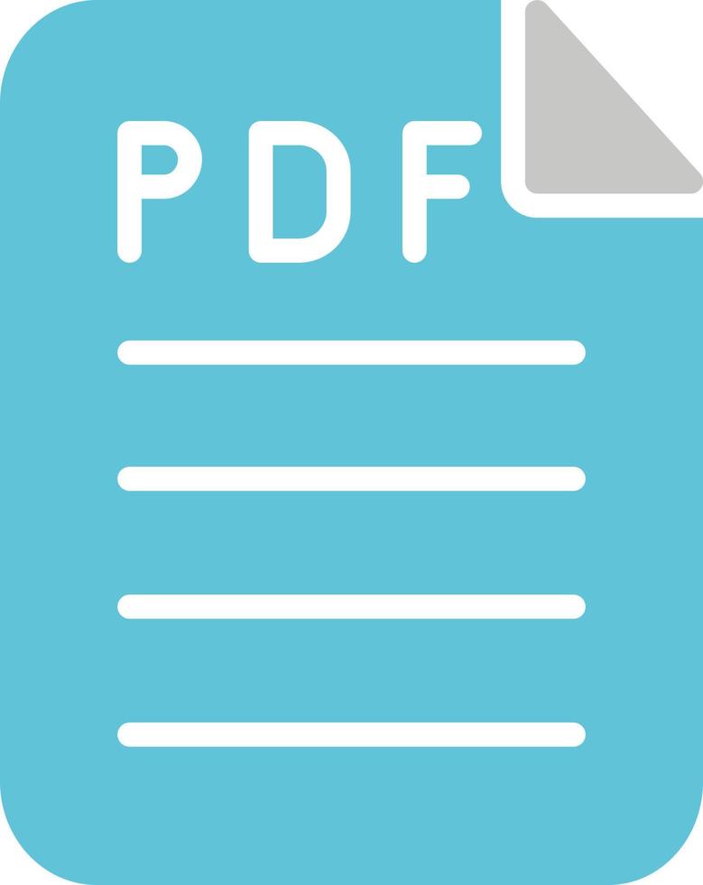 pdf vector icoon
