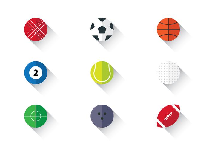Sport bal pictogram vector