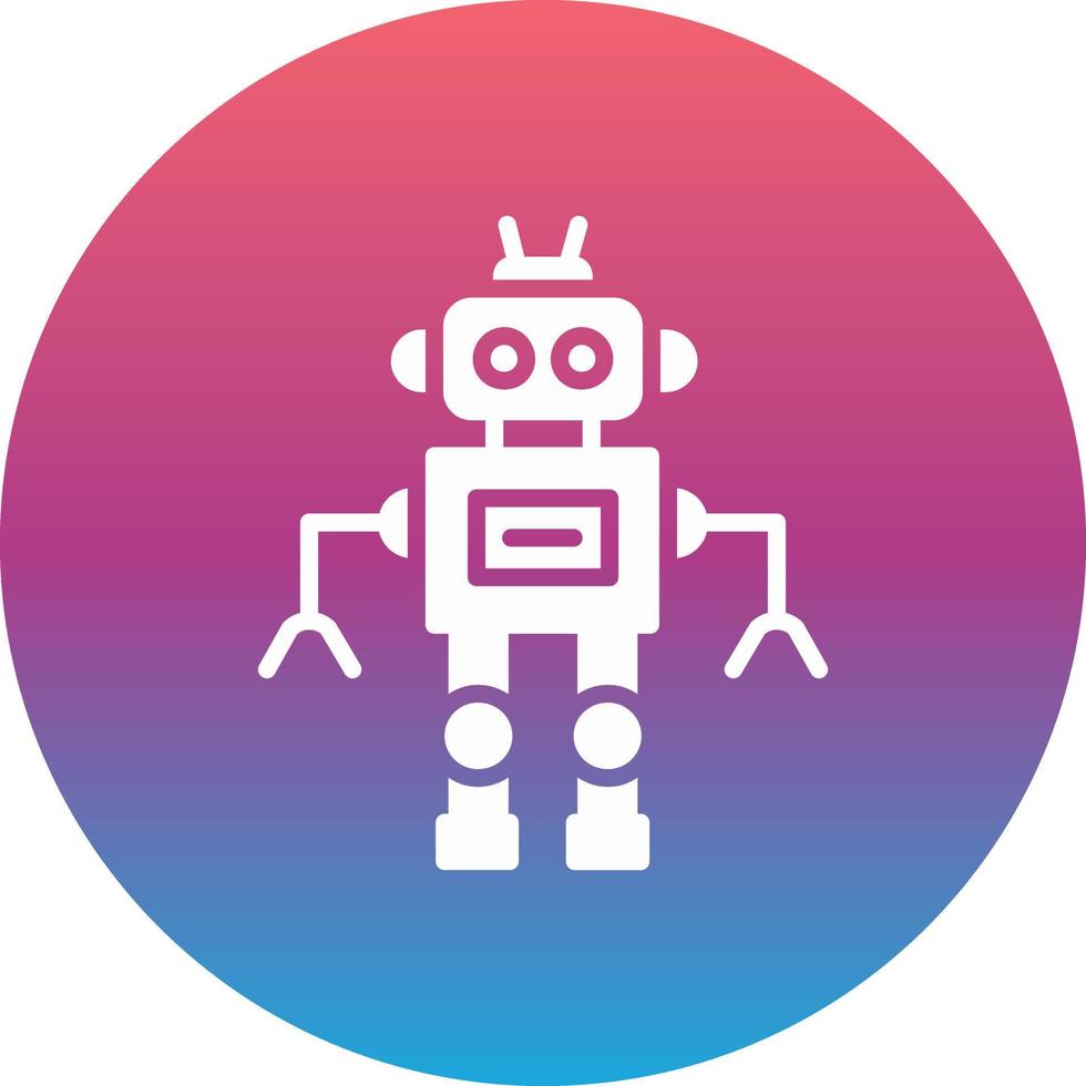 robot vector pictogram