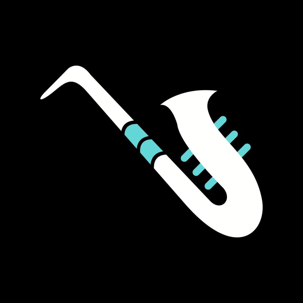 saxofoon vector icoon