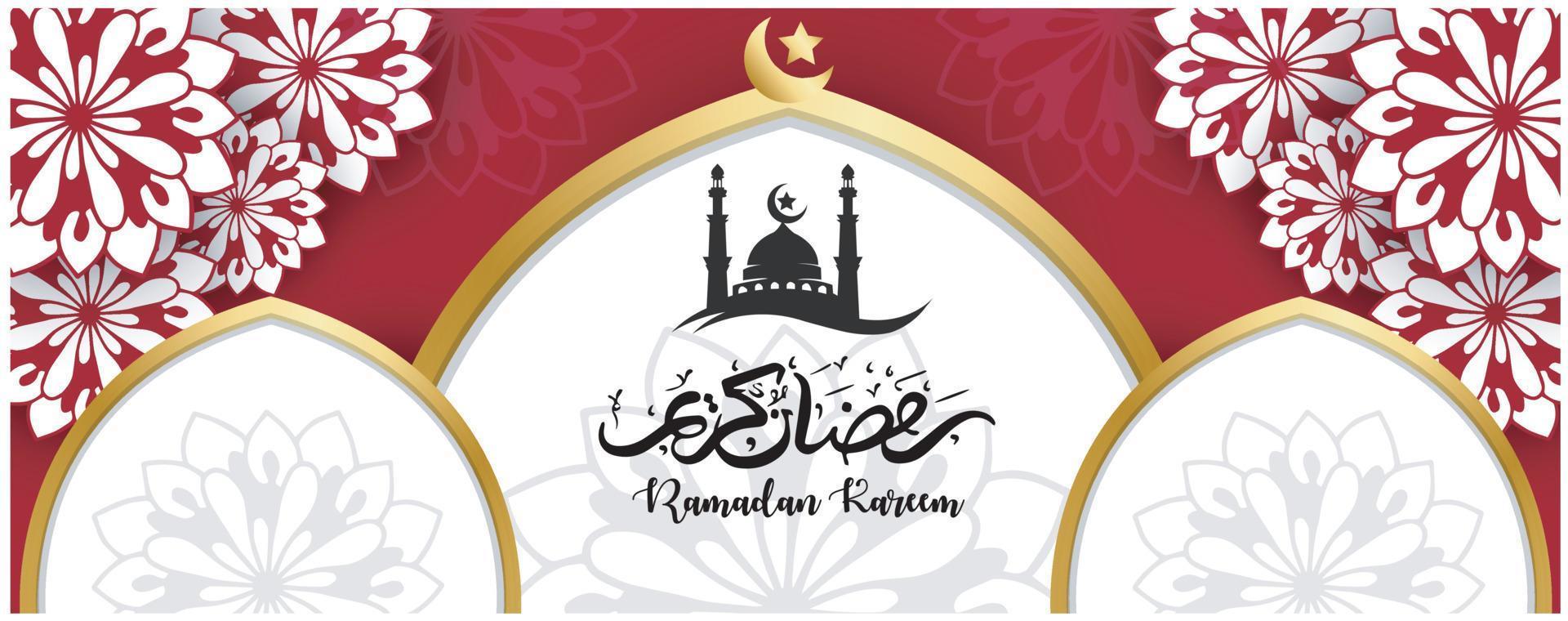 moslim nieuw jaar achtergrond in de maand van Ramadan Islamitisch illustratie vector