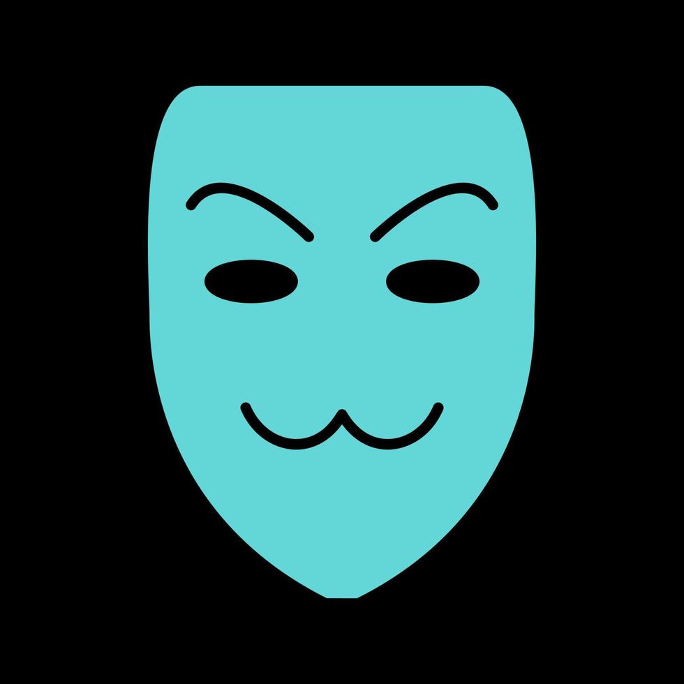 hacker masker vector icoon