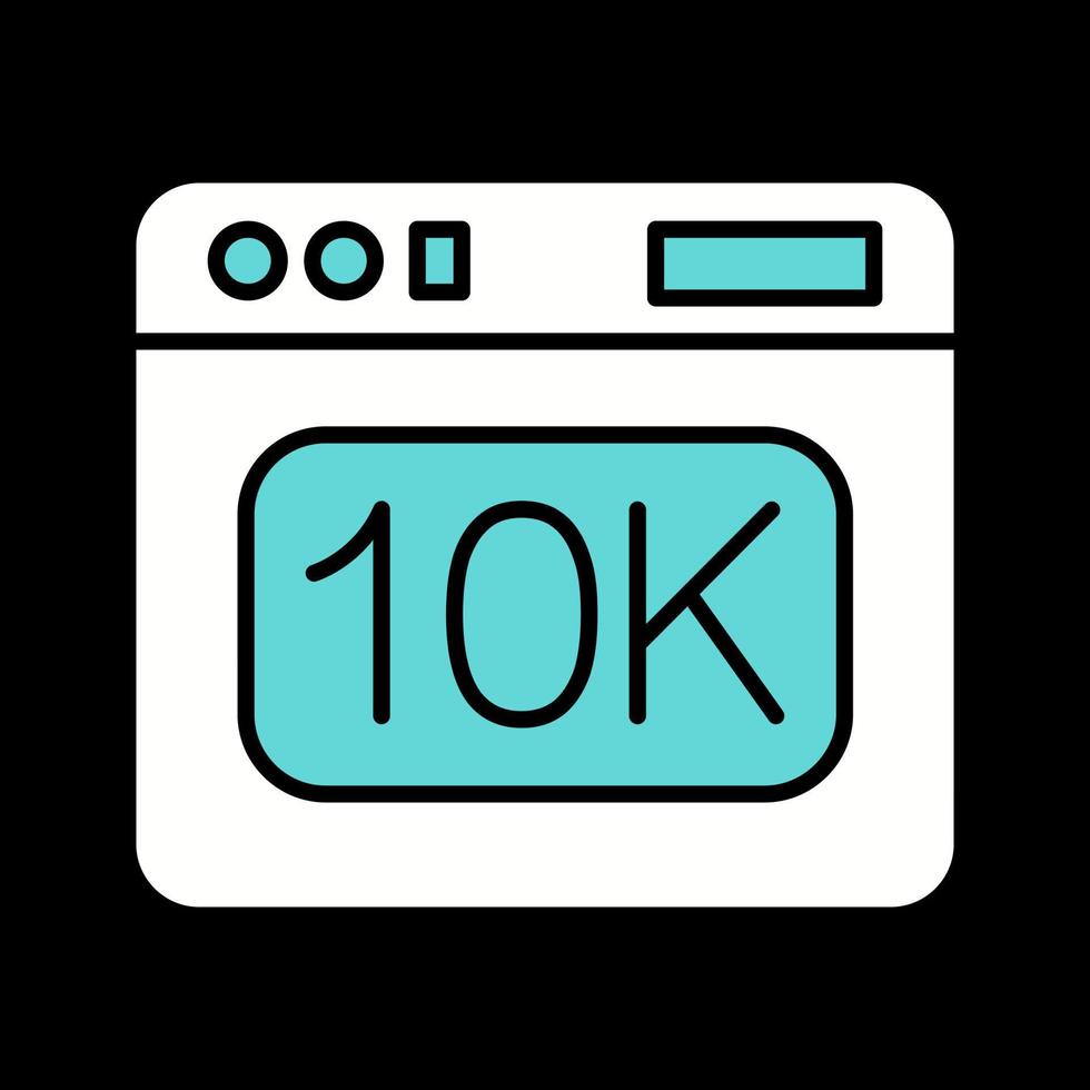 10k vector icoon