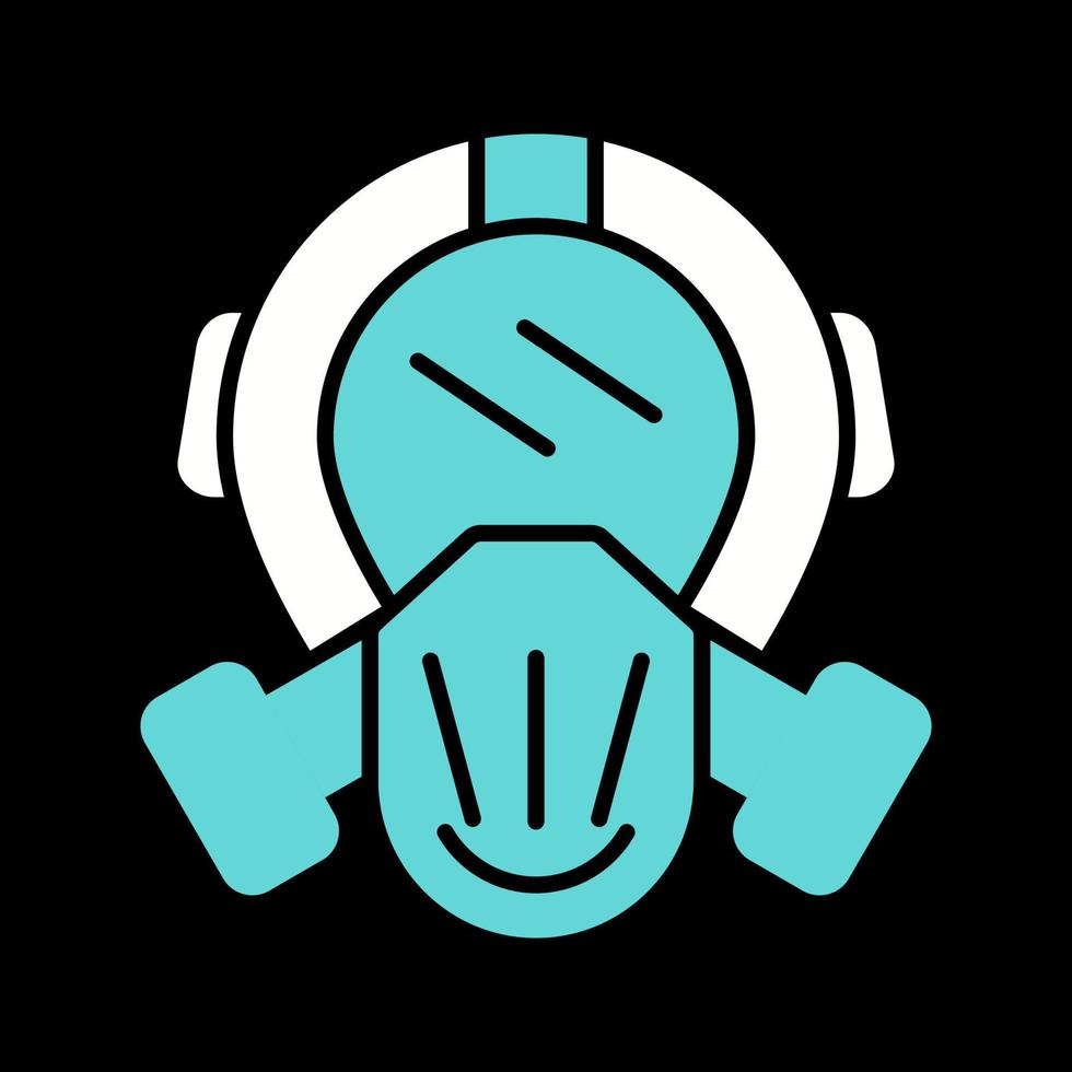 gasmasker vector icon