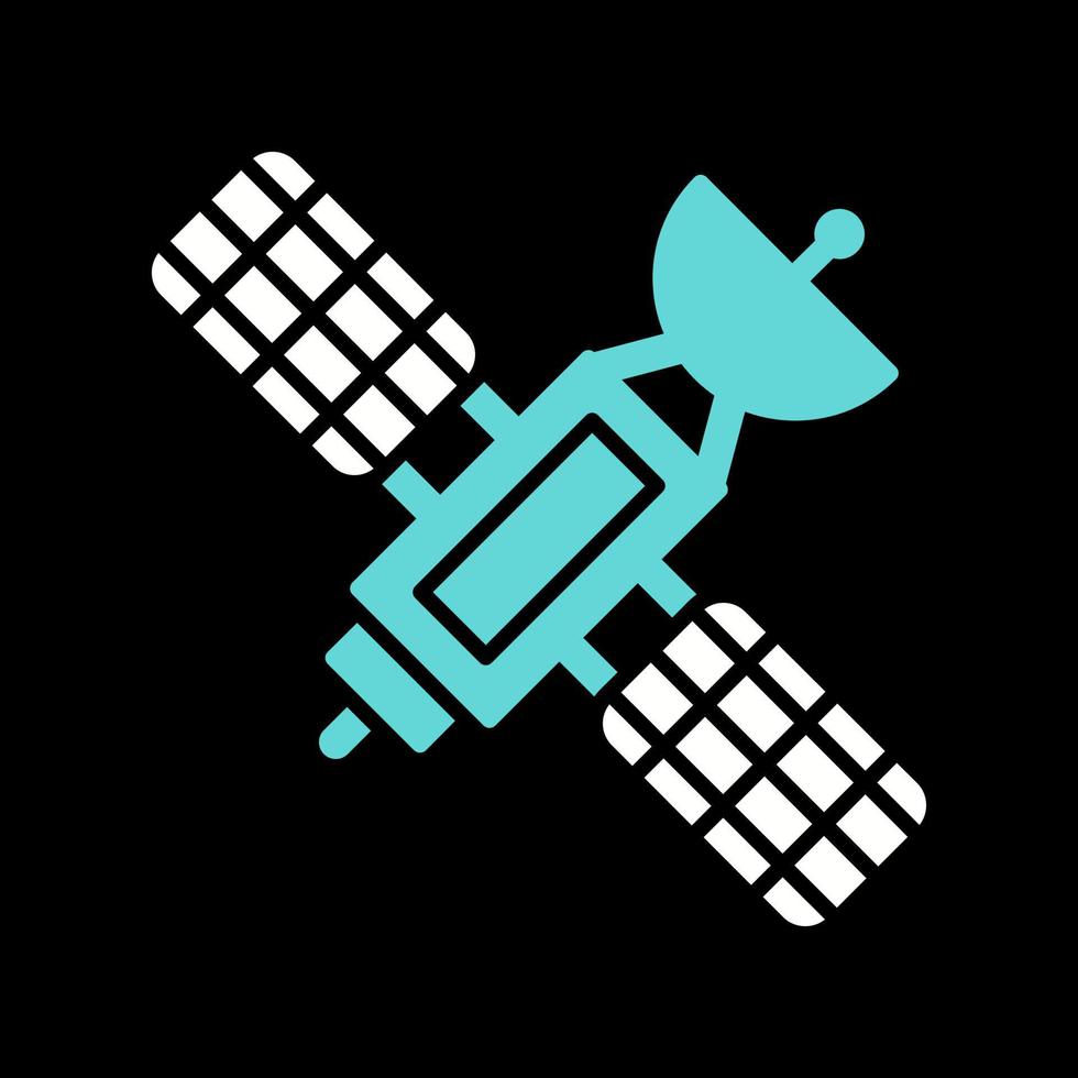 satelliet vector pictogram