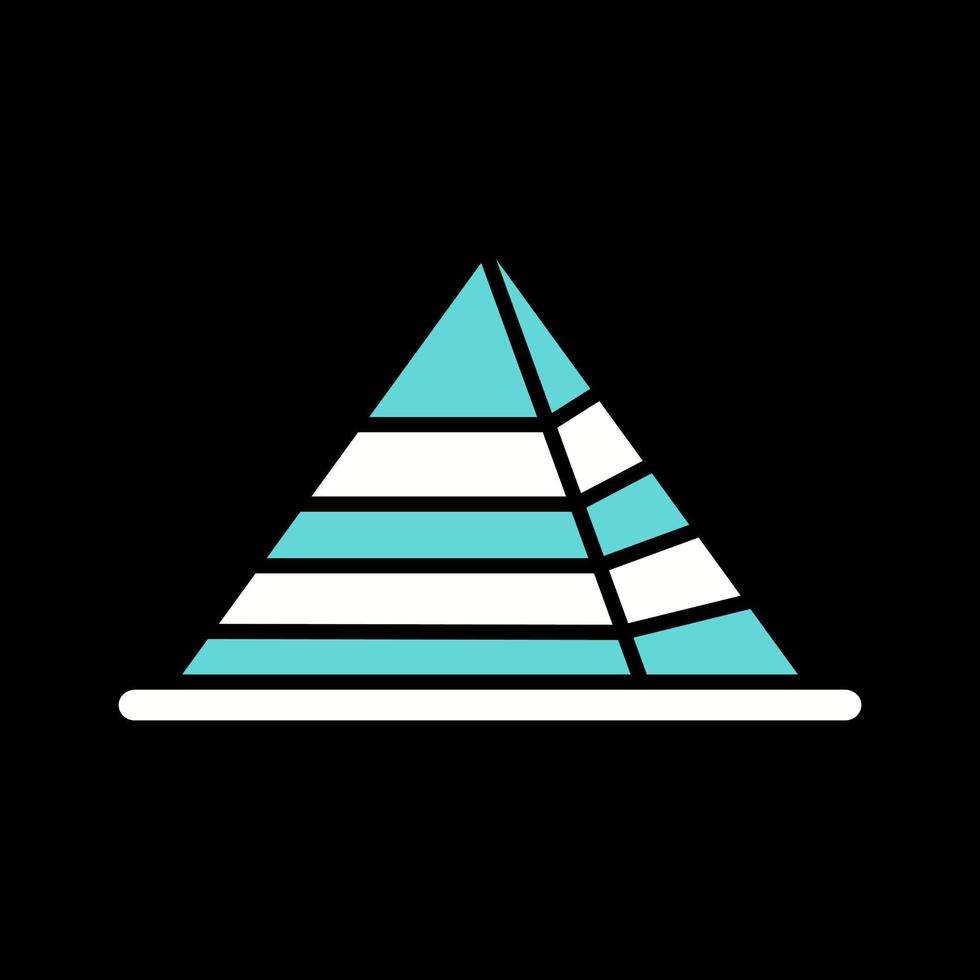 piramide vector icoon