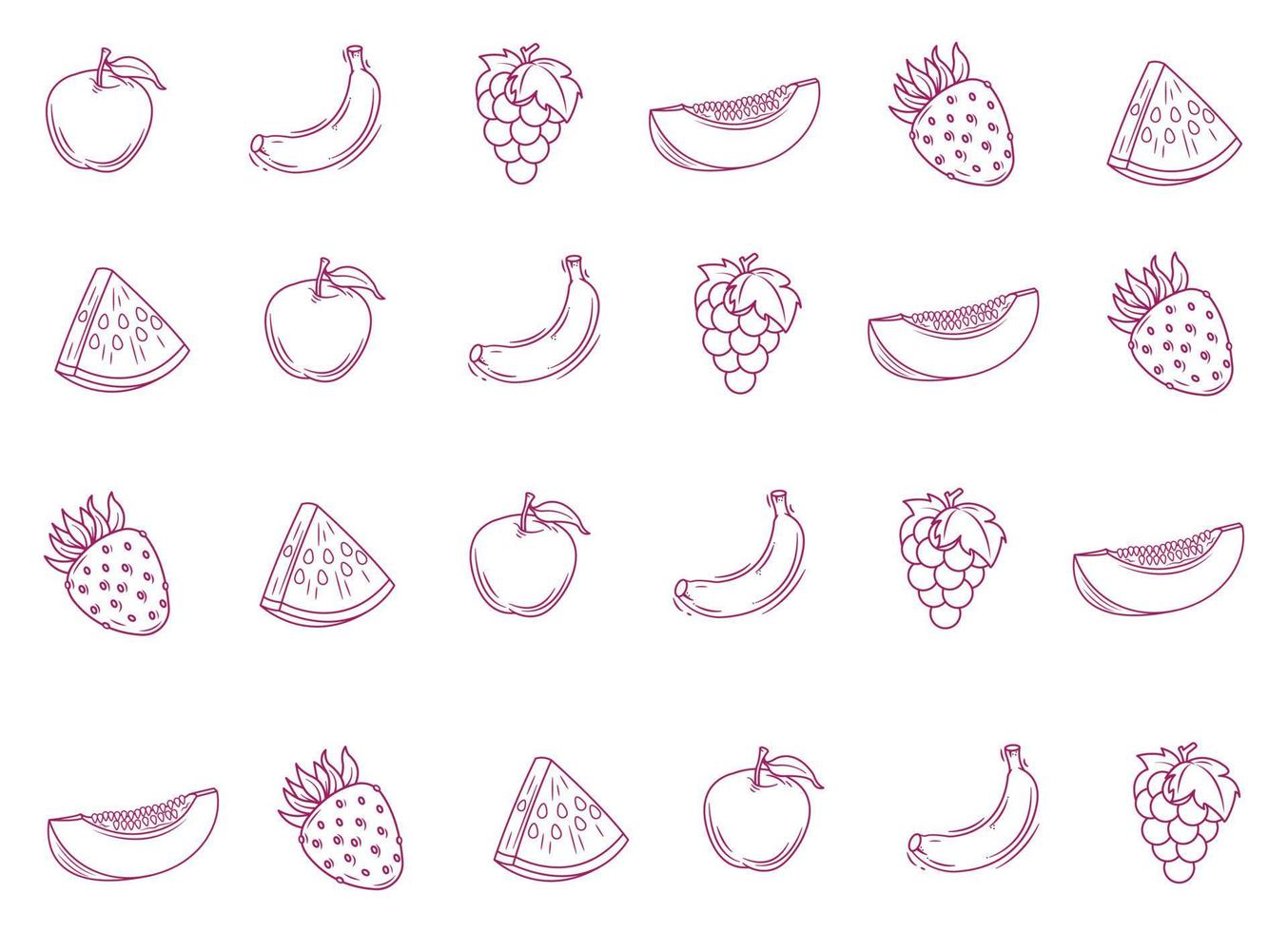 fruit achtergrond de illustratie vector