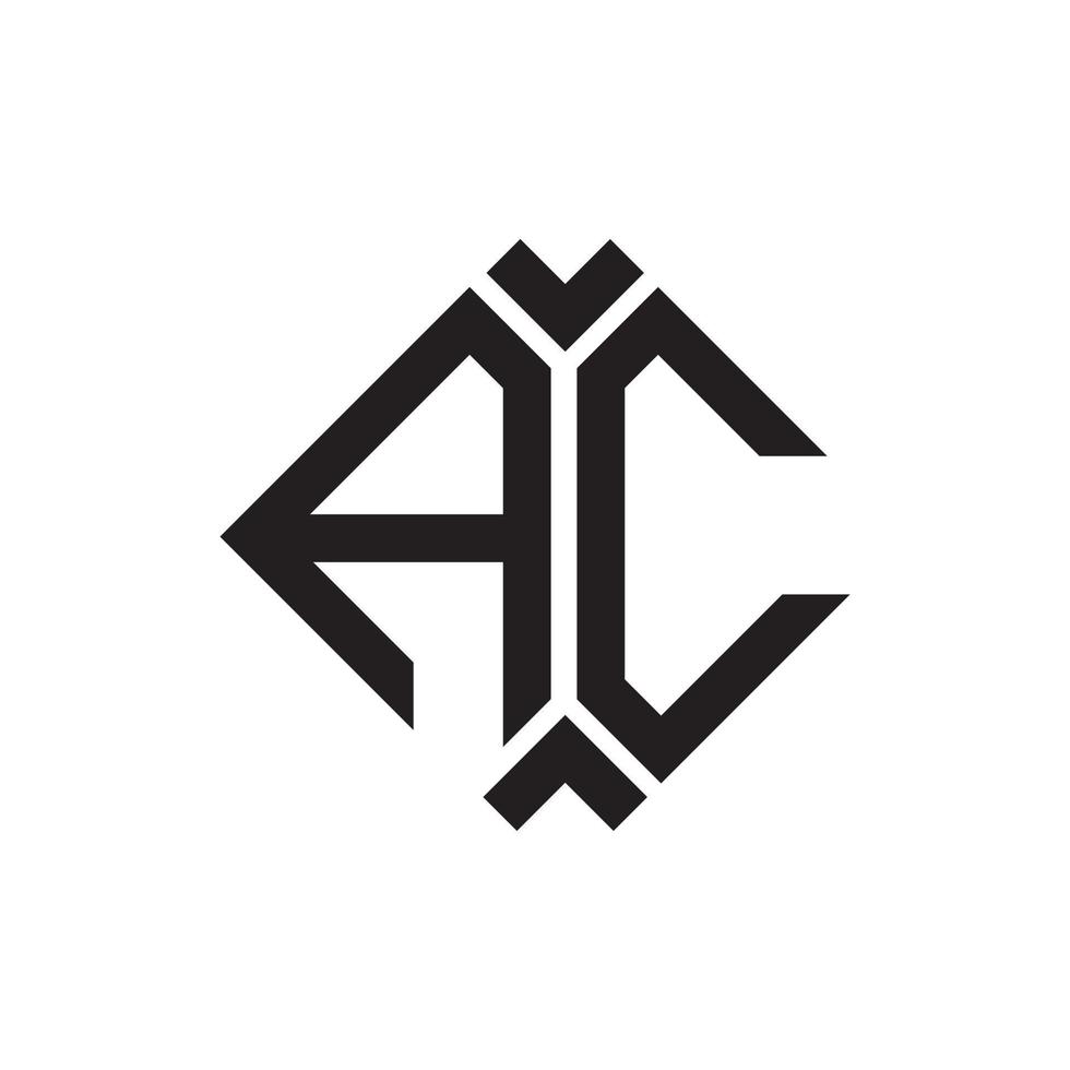 ac brief logo ontwerp.ac creatief eerste ac brief logo ontwerp . ac creatief initialen brief logo concept. vector