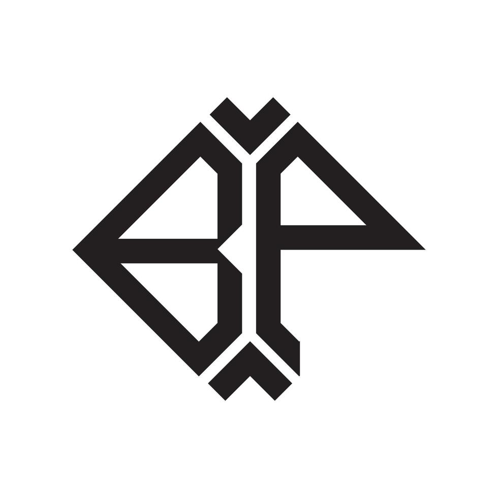 bp brief logo ontwerp.bp creatief eerste bp brief logo ontwerp . bp creatief initialen brief logo concept. vector
